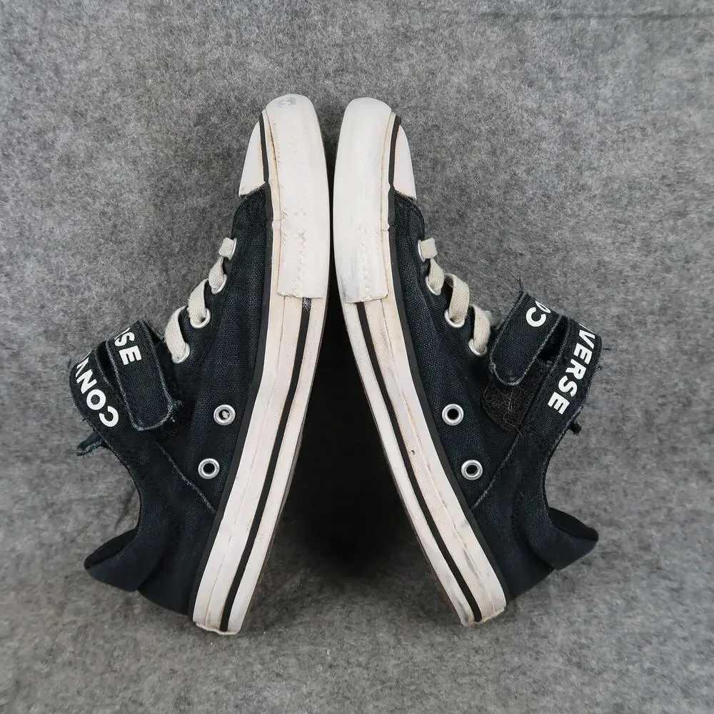 Converse Shoes Kids 3 Sneakers All Star Adjustable Double Strap Slip On Junior